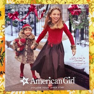 Vintage American Girl December 2005 retired items catalog ❄️